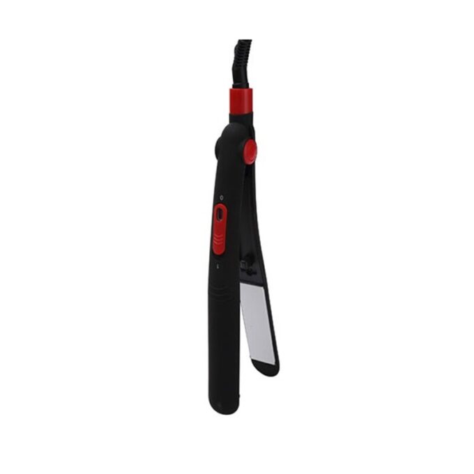 Piastra di Ceramica per Capelli SwissHome 25 W Nero Rosso