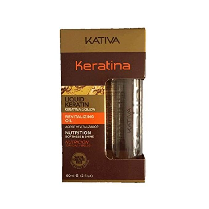 Olio per Capelli Keratina Kativa (60 ml)